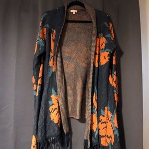 Woven Kimono Sweater